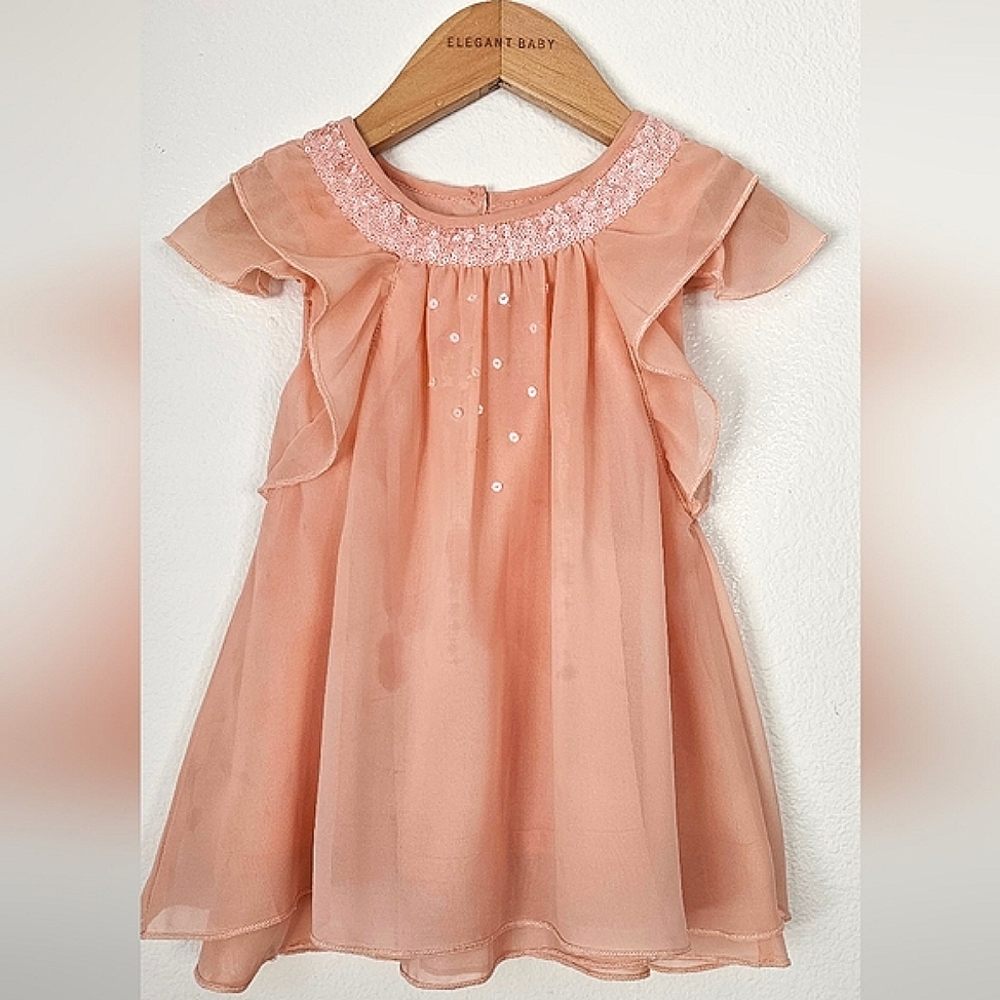 Pink Ruffle Dress